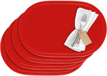 Килимки/килимки Westmark, 4 шт. и, 45,5 x 29 см, вініл, синій/ Saleen Edition Fun (Red)