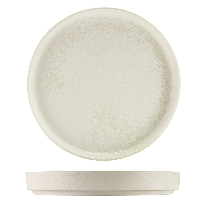 Тарілка презентаційна з бортиком 24.5*h 3.4 см, сіра, Sereno Alto, GenWare