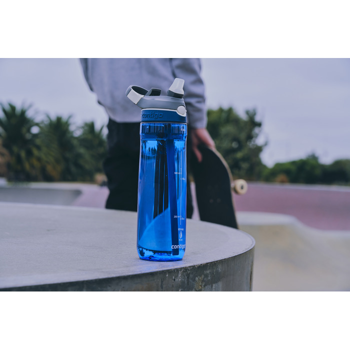 Бутылка для воды спортивная 720 мл, синий 2191379 Ashland Contigo
