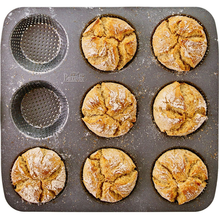 Деко для випічки булочок, 32 x 30 х 3 см, Laib und Seele RBV Birkmann