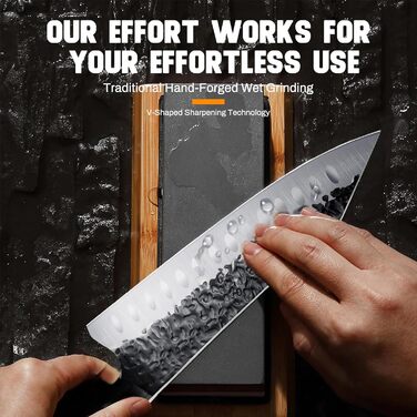 Кухонний ніж &quotФіолетовий дракон&quot, гострий ніж з ергономічною дерев&39яною ручкою для нарізання овочів, фруктів та м&39яса, подарунок татові мамі на день народження (сантоку)