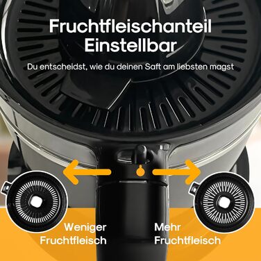 Соковижималка електрична, 800 мл LEBENLANG