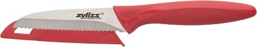 Набор ножей Zyliss E72404 3 шт., 9 см / 10 см / 14 см, зеленый / красный / фиолетовый, набор кухонных ножей Универсальный нож / нож для очистки овощей / нож для очистки овощей, гарантия 5 лет (набор из 6 ножей)