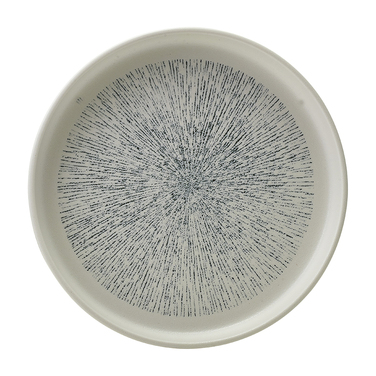 Тарелка с вертикальным бортом 24.5 см, Sereno Porcelain Strato, GenWare