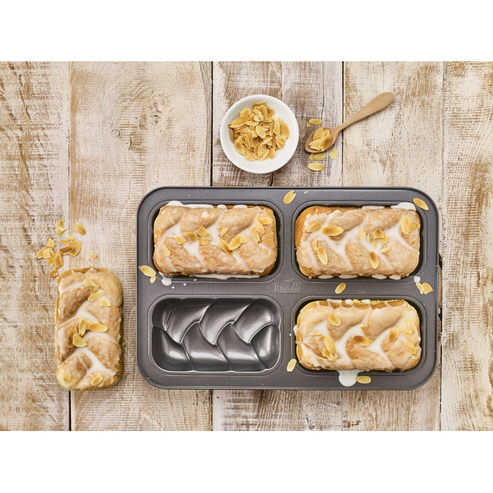 Деко для випічки маленький, 36,5 x 24,5 х 4 см, RBV Birkmann