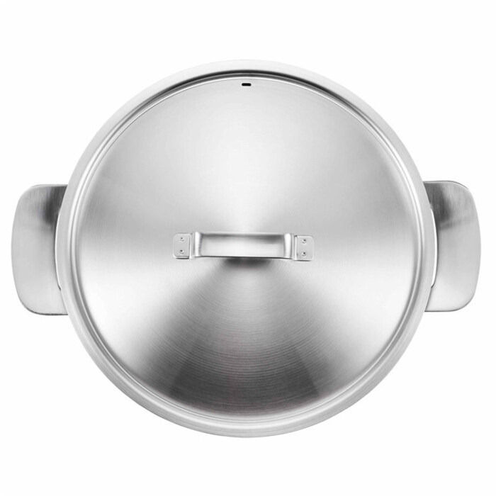 Сотейник глибокий Fiskars All Steel 28 см матовий (1064749)