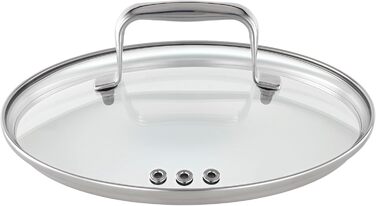 Набір з 4 каструль з нержавіючої сталі зі скляними кришками Charm Rosle