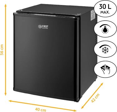 Міні-холодильник 30 л чорний TZS First Austria