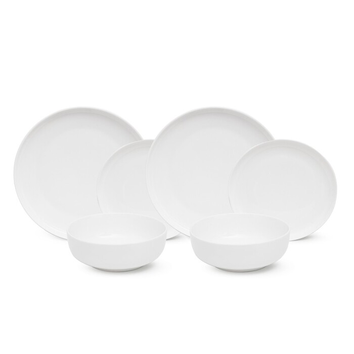 Набор посуды Fissman 6 предметов HORECA фарфор (6359)