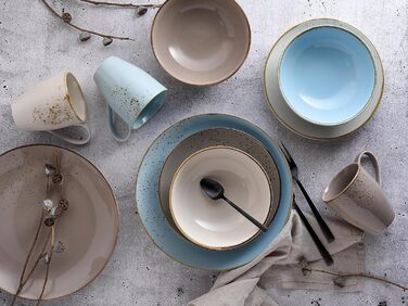 Набір посуду на 4 персони, 16 предметів, різнокольоровий Scandic Nature Collection Creatable