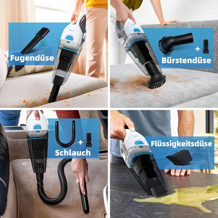 Ручний бездротовий пилосос 100 Вт Anktel