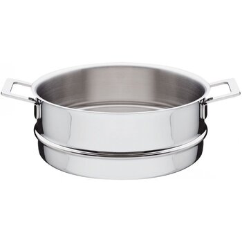 Парова вставка 24 см металік Pots Pans Alessi