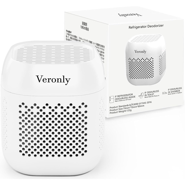 Поглинач запаху для холодильника білий VERONLY