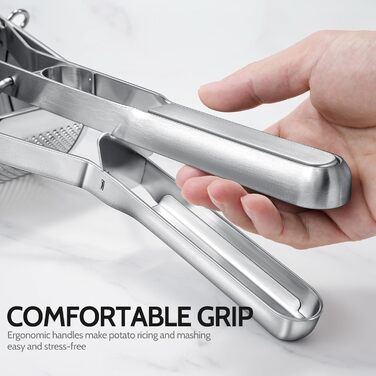 Прес для картоплі 30 см, сріблястий Sopito