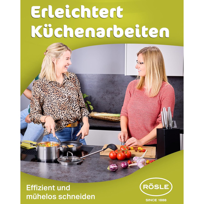 Високоякісний кухонний ніж 20 см для м&39яса, риби, птиці та овочів, нержавіюча сталь 18/10, ергономічна срібна ручка, гострий ніж для кухні (універсальний ніж)