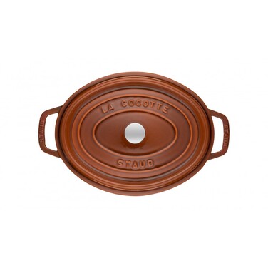 Кокот овальний 29 см, кориця Staub