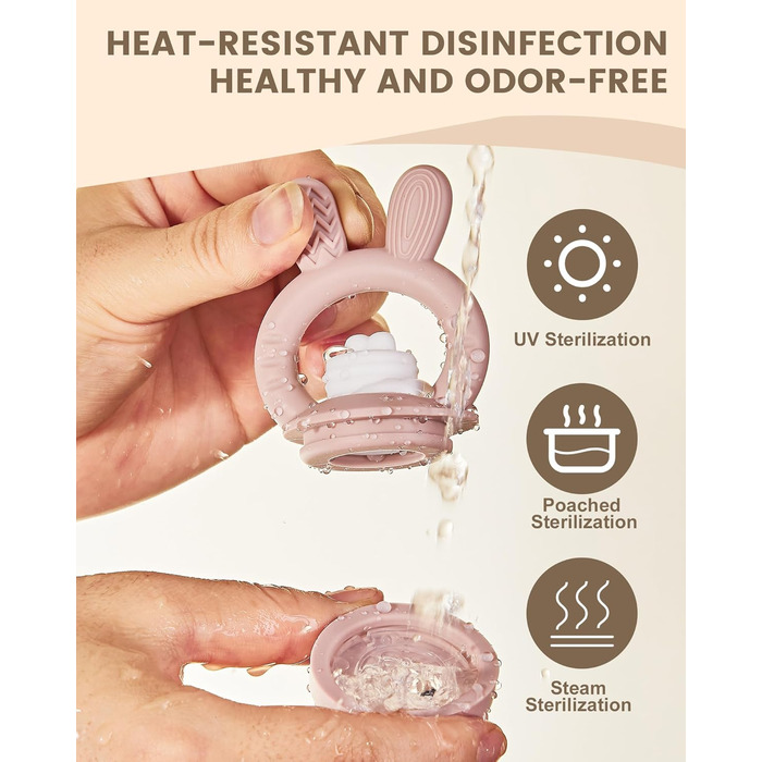 Набір силкіконових ніблерів для дітей 2 шт. KIAANS