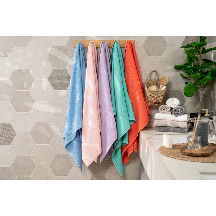 Рушник махровий Ardesto Benefit, 50х90см, 100% бавовна, блакитний