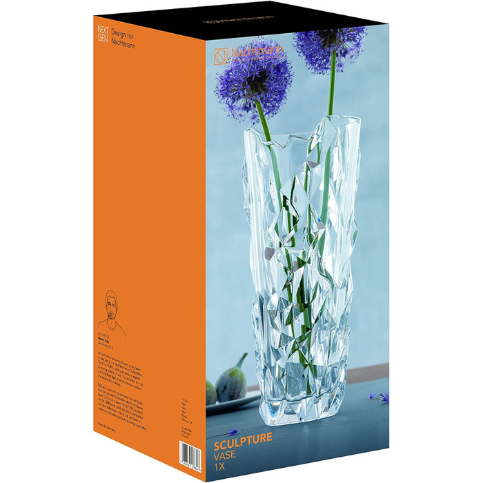 Ваза хрустальная 33 см, Sculpture Nachtmann