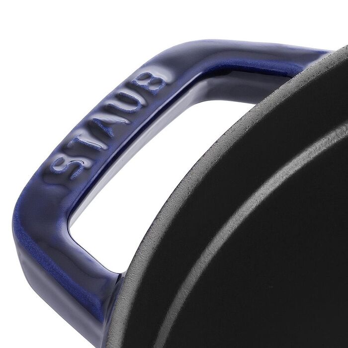 Кокот круглий 28 см, синій Staub