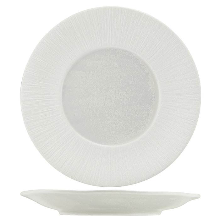 Тарілка 23 см, Incise Porcelain Lucine, GenWare