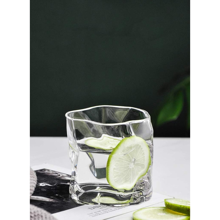 Набір склянок для віскі 250 мл неправильної форми, 2 предмети Glasseam