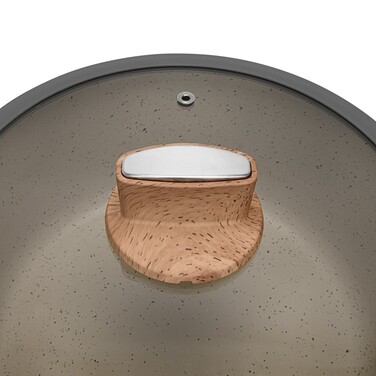 Кастрюля со стеклянной крышкой 20 см 2,24 л ARIA Fissman