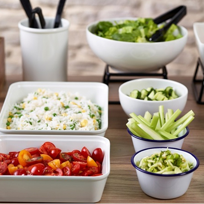 Мисочка 500 мл эмалированная глубокая, GenWare