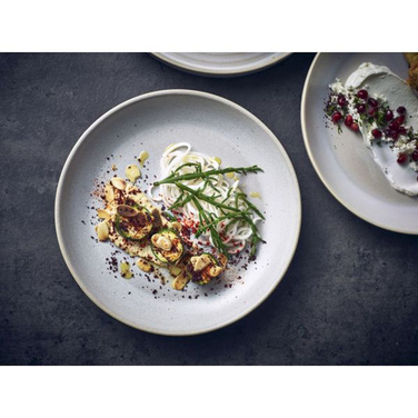 Тарілка кругла, 24 см, Terra Stoneware Antigo Barley, GenWare