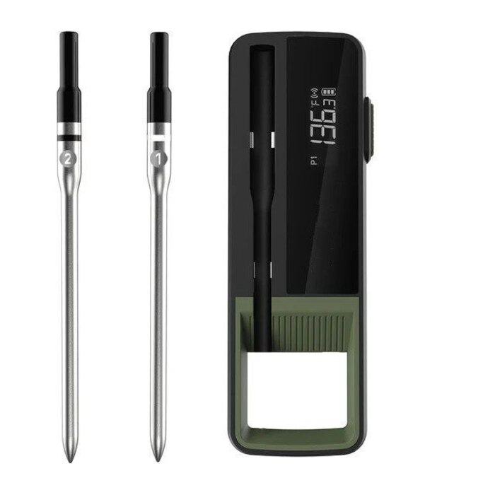 Термометр беспроводной с 2 щупами Bluetooth GRILLI 777227 Код: 012396