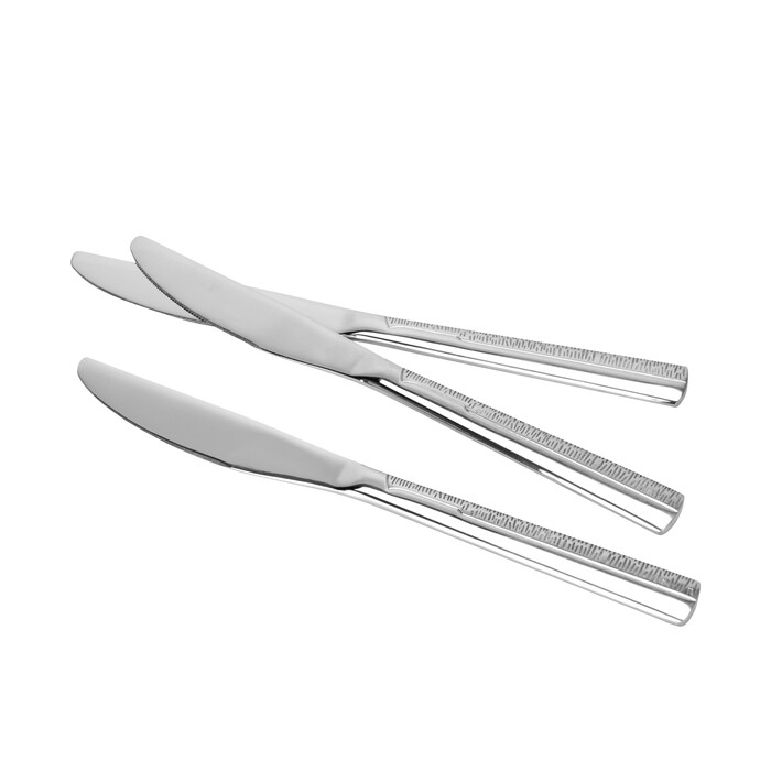 Набор столовых ножей Fissman 3 предмета FLOR 22,5 см нержавеющая сталь (3051)