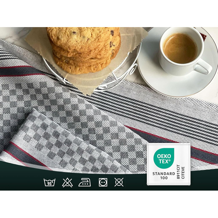 Набір кухонних рушників з 10 предметів 45 х 90 см ZOLLNER