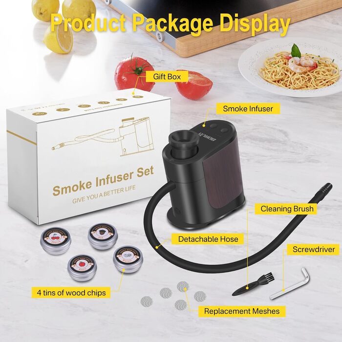 Набір для копчення коктейлів BORUIT