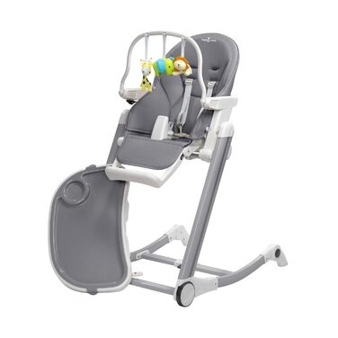 Дитячий стільчик для годування зі знімним підносом та ігровою аркою Engel & Storch