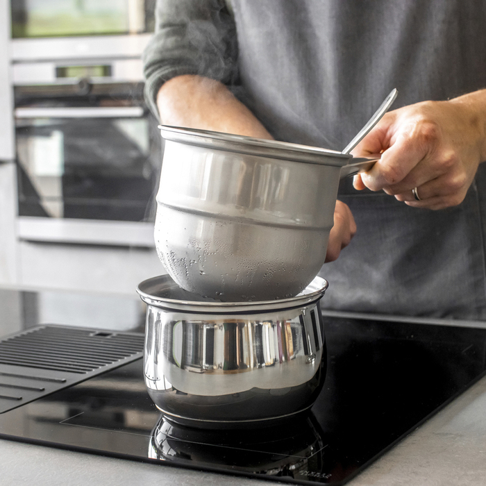 Набір для приготування на водяній бані з антипригарним покриттям Kitchen Craft, 3 пр.