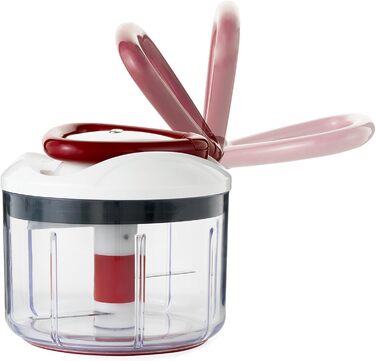 Інструкція з експлуатації універсального подрібнювача Zyliss E910015 Easy Pull, 750 мл, овочерізка, цибулярізка, подрібнювач фруктів і овочів, з надзвичайно гострими лезами в запатентованому швейцарському дизайні 750 мл