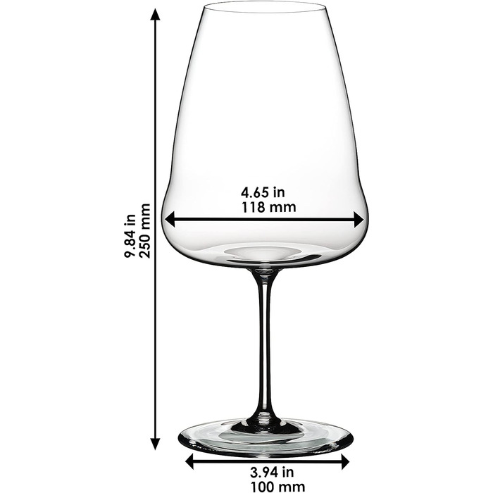 Келих для вина Riedel Winewings/Shiraz, прозорий, (Рислінг)