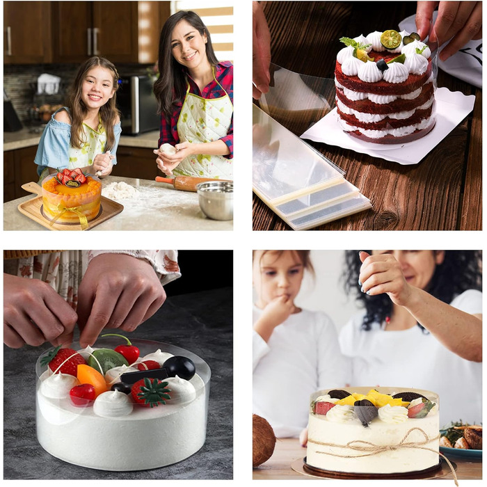 Фольга для торта 3 шт 8/10/12 см UKOFEW