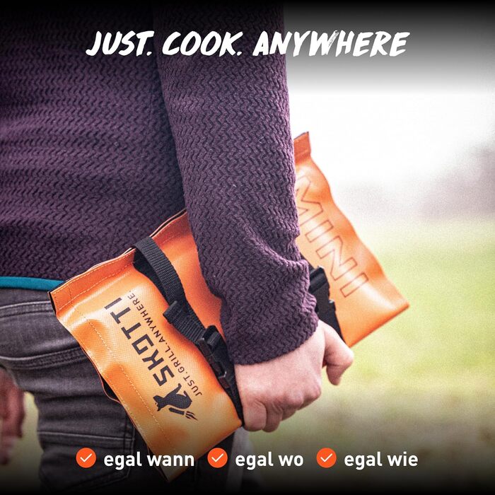 Складний гриль для кемпінгу SKOTTI