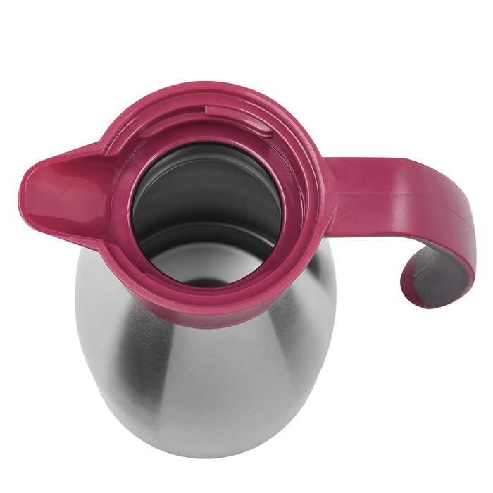 Термос-чайник 1,5 л малина Soft Grip Emsa