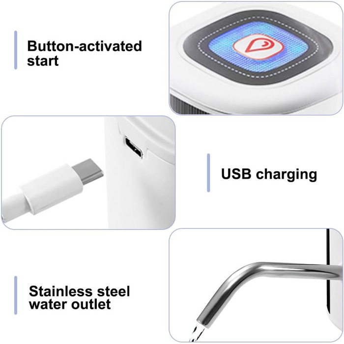 Диспенсер для води чорно-білий DONGKER