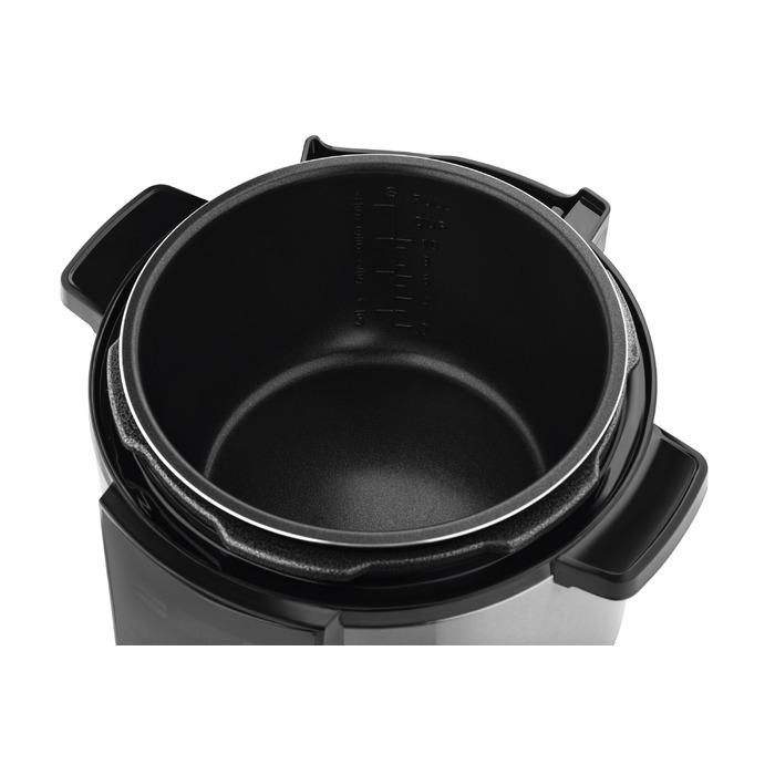 ARDESTO Мультиварка-скороварка MPC-P225, 900Вт, чаша-5л, электр. управление, книга рецептов, нерж. сталь+пластик, серебристая