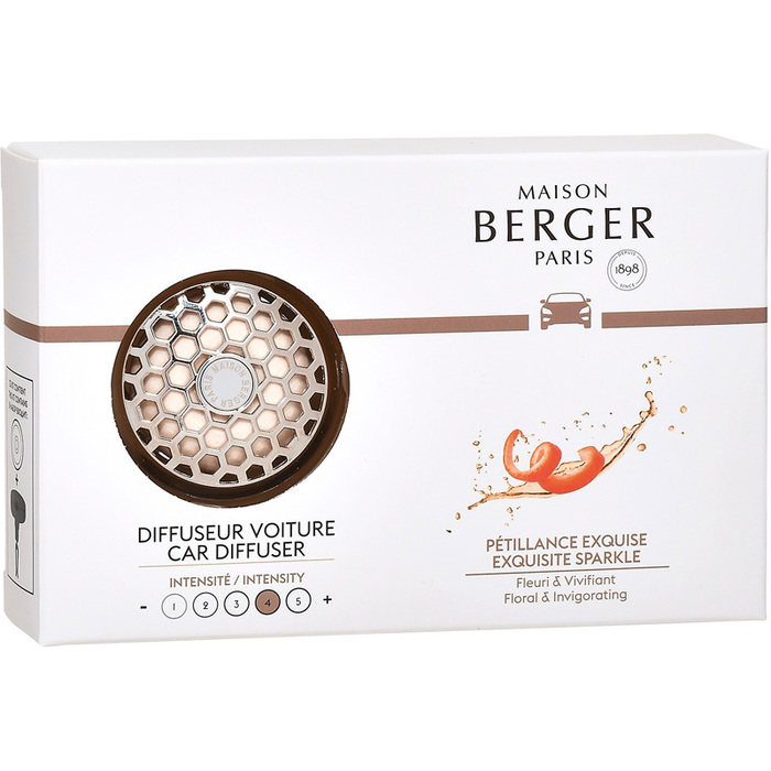 Диффузор для автомобиля Maison Berger Paris с ароматом EXQUISITE SPARKLE