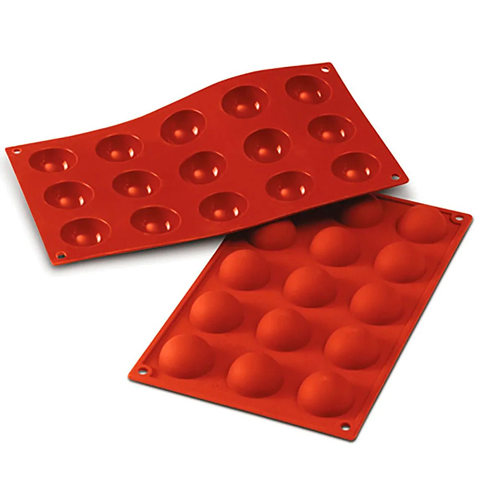 SF005/C Форма силіконова 'напівсфера' 40 мм, h 20 мм