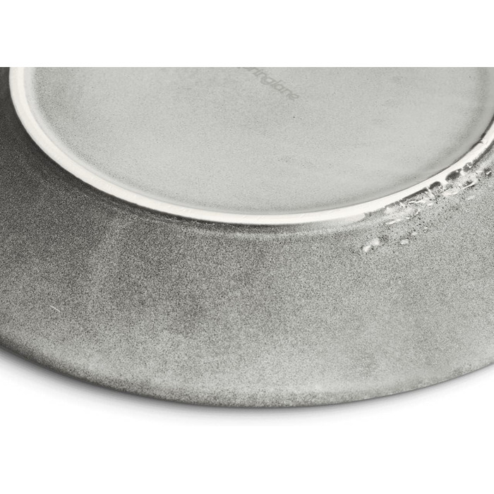 Набор посуды Misty Cliff 24 шт., Столовый сервиз из керамогранита на 4 персоны (набор тарелок для завтрака из 4 шт.)