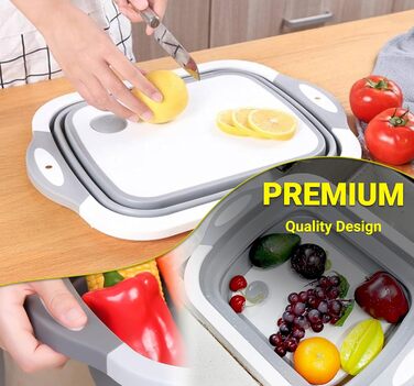 Миска для миття посуду зі обробною дошкою Neez