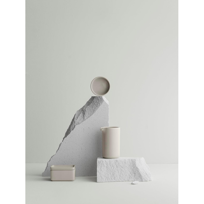 Маслянка 12 x 9 см з кришкою, кремовий Pilar Blomus