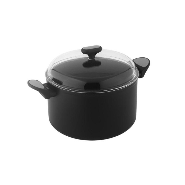 Каструля з кришкою 28 см Salto Silver 9,9 л 830294 NOIS