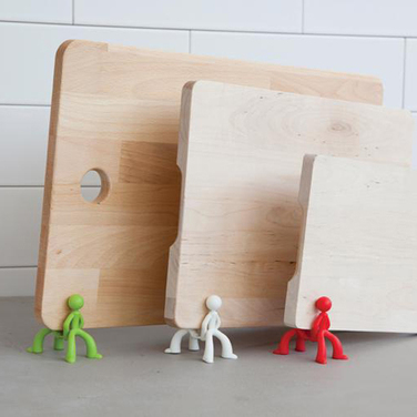 Подставка для кухонной доски Peleg Design Board Brothers, зеленая