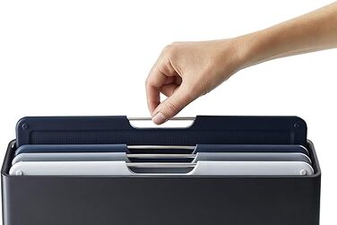 Набір обробних дощок, 7,5 х 26 х 36 см, графіт Folio Large Joseph Joseph